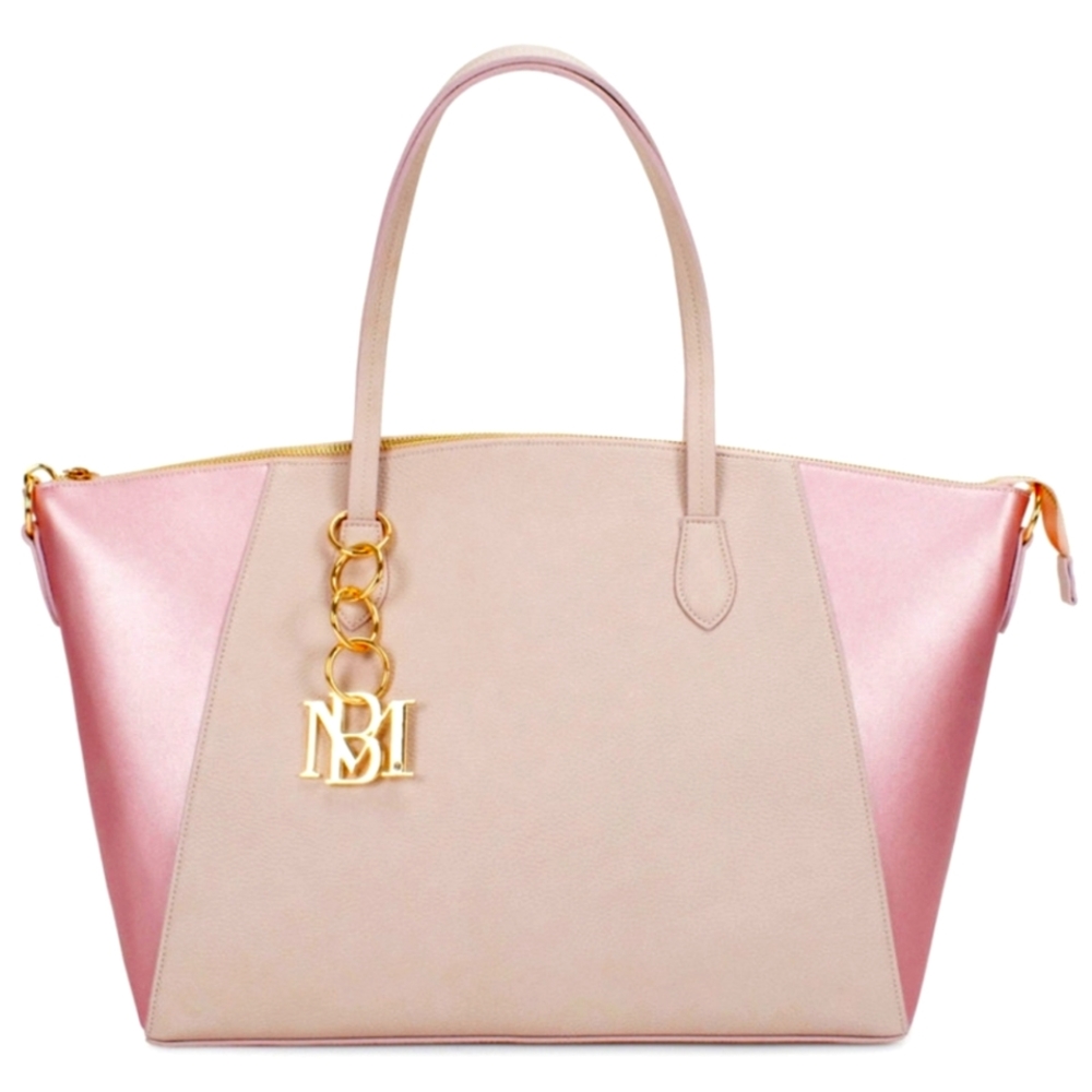 Nwt Badgley Mischka weekender travel bag Caroline pink NWT